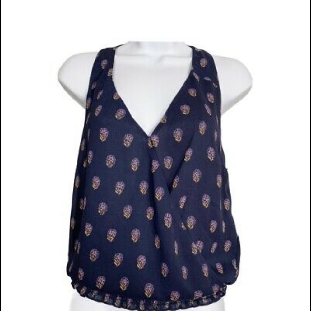 Lucky brand T-Strap sleeveless blouse/tank